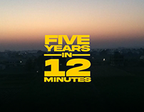 Five Years in 12 Minutes