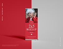 Free Rollup Standee Mockup