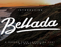Free Bellada Brush Font