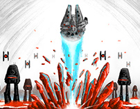 "Star Wars: The Last Jedi" - fan poster