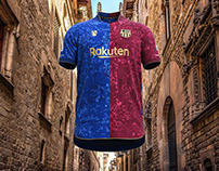 FC Barcelona Home Concept Kit, By Afam Kit