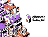Elharefa brand identity