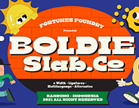 Boldie Slab Typeface