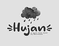 Hujan free font for commercial use