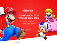 Hadriatica - Visual Identity for a Game Store