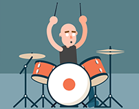 Drummer // Character Animation