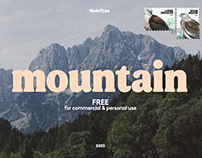MADE Mountain | FREE Font