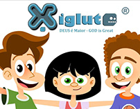 Animação de apresentação da plataforma social Xiglute.
