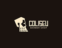 Logo - Coliseu Barber Shop