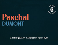 Paschal Dumont - a Sans/Serif Font Duo