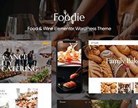 Foodie - Food & Wine Elementor Multiskin WP Theme