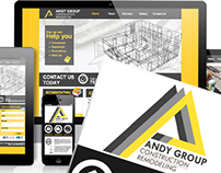 Andy Group LLC | Rebranding | Logo/Website