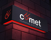 Logo Design & Branding | Comet logo