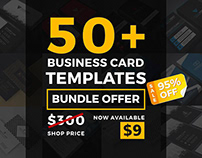 50 Mega Business Card Bundle