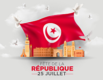 Post Social Media: Republic Day in Tunisia