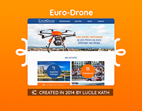 Création d'un site internet pour une société de drone