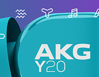 AKG Y20 / In-Ear Headphones