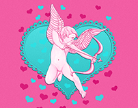 Cupid Valentine Greeting for Big Top Ballet