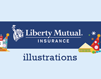 Liberty Mutual • Infographics & Illustrations