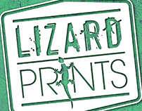 Lizard Prints Logo Design