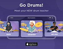 Go Drums app by Gismart