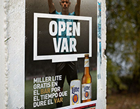 Miller Lite: Open VAR