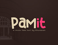 Pamit free font for commercial use