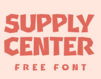 FREE Commercial Use Font | Supply Center