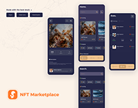 NFT marketplace application