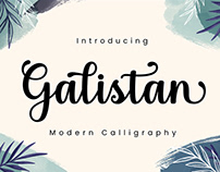 FREE | Galistan Modern Calligraphy