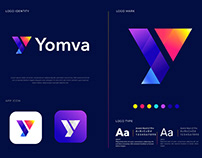 Yomva Y letter Logo Design Concept