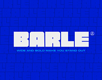 BARLE - Heavy Weight Font