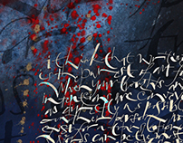 Random collection of calligraphy by John Stevens