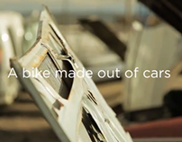 Bicycled. The Bike made out of cars / Product