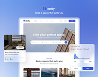 Renty – Premises for Events | UX&UI