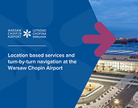 Indoor maps for the Warsaw Chopin Airport