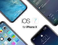 iOS 7 for iPhone X