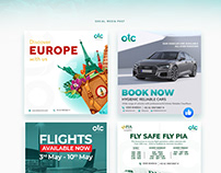 OTC Travel & Tour (Pvt) Ltd - Social Media Design