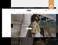 Firusas — UX/UI design e-commerce website