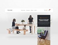Website Design: Wooden Furniture