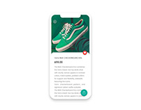 Detail product e-commerce mobile app