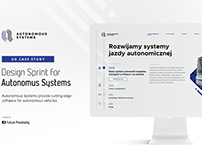 Design Sprint for Autonomus Systems