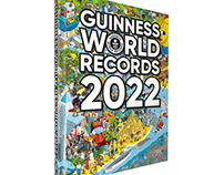 Guinness World Records 2022 Book Cover Illustration