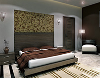 Bed Room Designed for Mr. Zalaan at Islamabad
