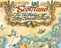 Bells Map of Scotland