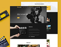 Videographer / Video Production Website Template