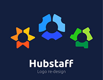 Hubstaff - Logo Redesign.