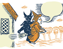 THE VILLAGE OF THE WITCHES - GRAPHIC JOURNALISM