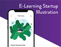 ELearning Startup - Brand Illustration