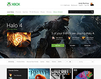 Xbox.com Redesign Concept
